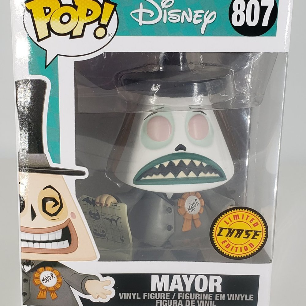 Funko MAYOR CHASE version NBX Nightmare Before Christmas 2020 Pop New Unopened